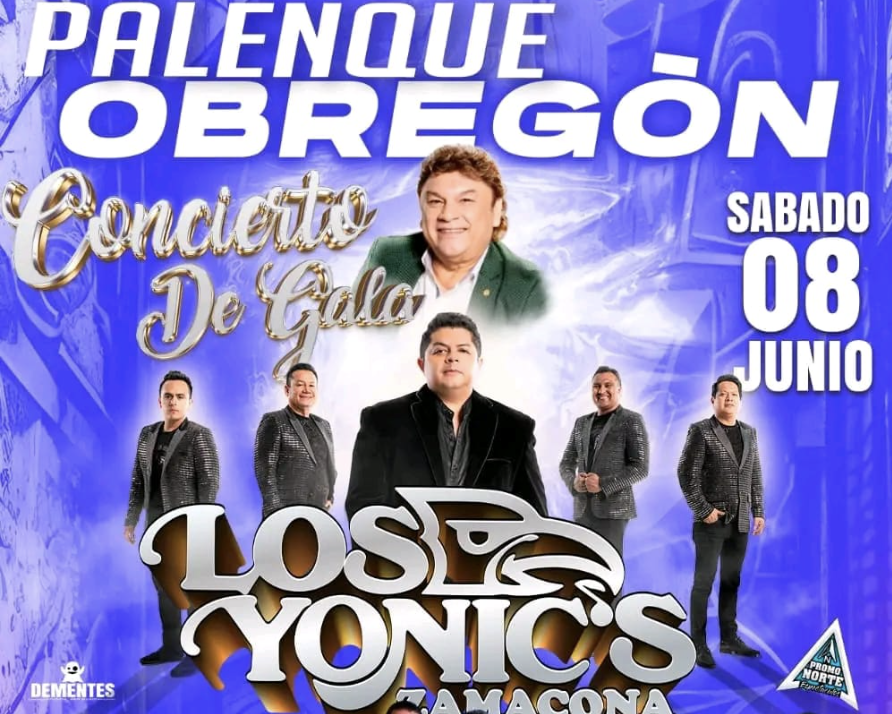 Noche Retro: Concierto de Gala en el Palenque de Obregón con Los Yonics